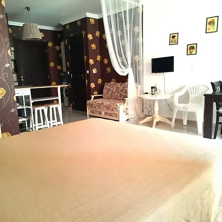 Grosses Studio Olymp In Der Naehe Des Strandes Mit Eigenem Innenhof Und Zugang Zum Pool Апартамент *